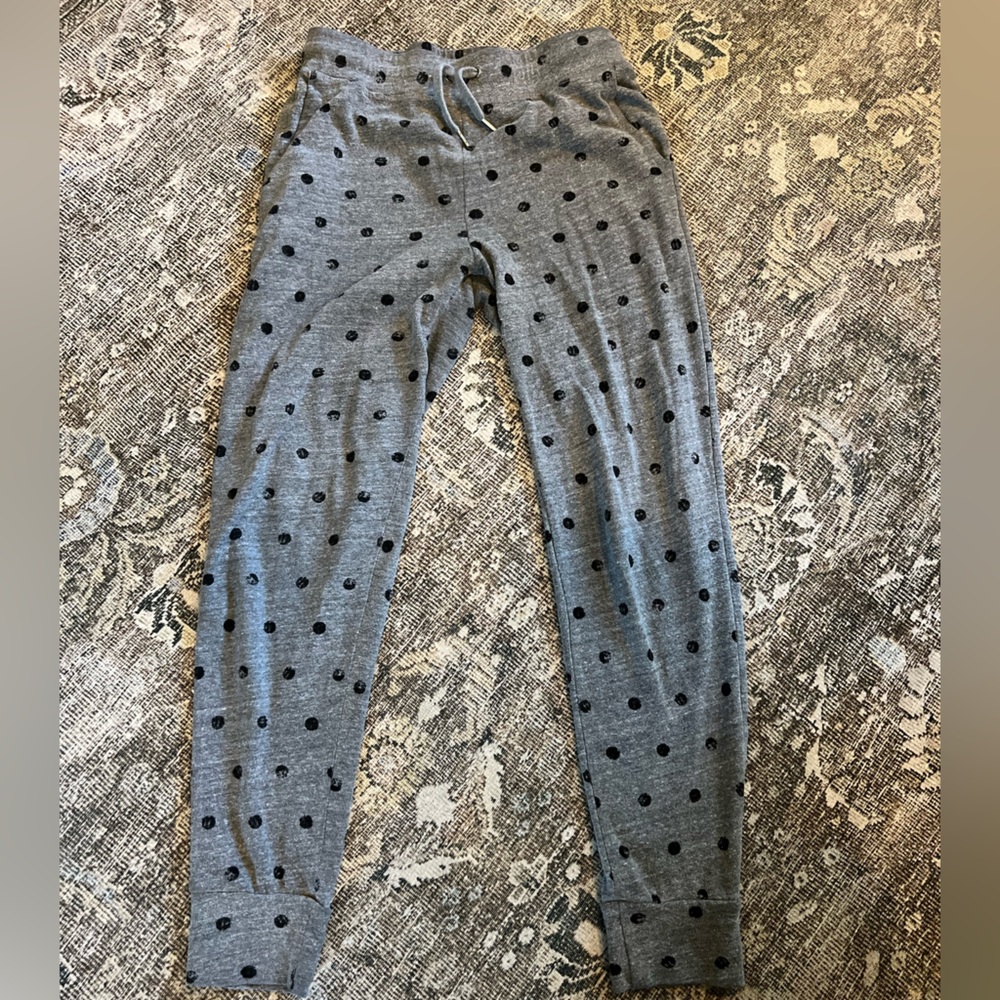 SPLENDID Polkadot Joggers Lounge Pants XS